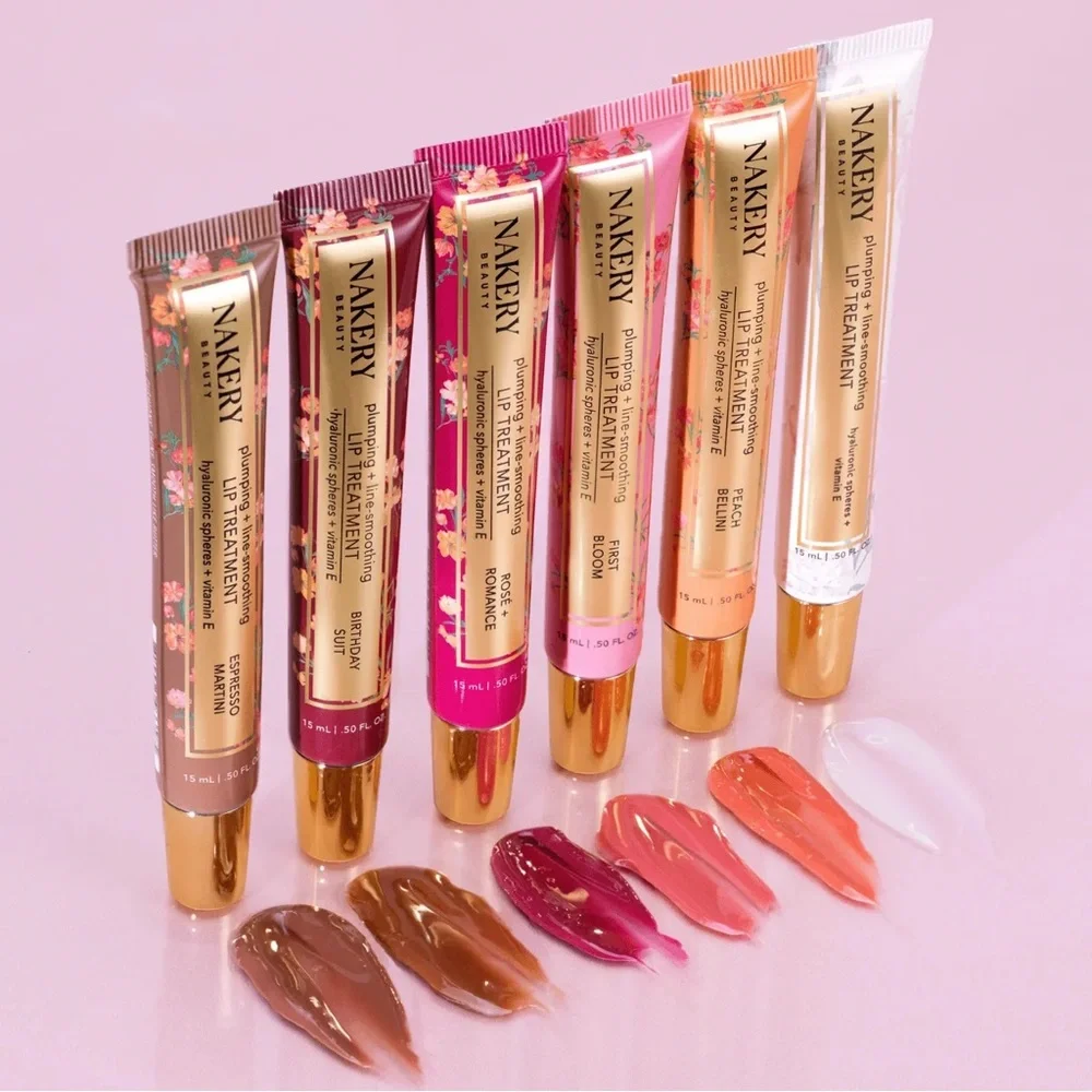 Nakery Beauty Plumping + Line-Smoothing Lip Treatment - First Bloom